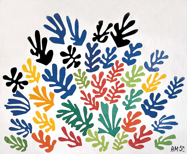 Henri Matisse - La gerbe 1953